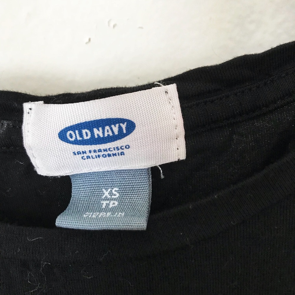 Old Navy Black High Neck “Wild” Sleeveless Tank - Picture 3 of 3